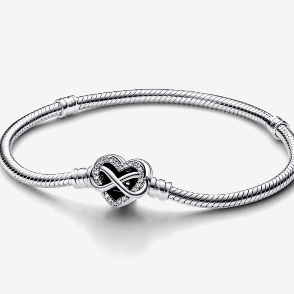 COPY - Authentic Pandora Infinity Heart Sterling Silver Bracelet